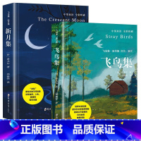 飞鸟集+新月集 [正版]泰戈尔诗集飞鸟集新月集 生如夏花飞鸟集 新月集 全2册 诺贝尔文学奖得主泰戈尔诗集 外国文学名著