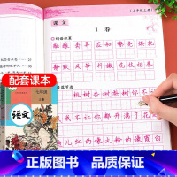 七年级上册写字课课练 七年级上 [正版]七年级上册写字课课练 同步练字帖7年级钢笔正楷硬笔书法生字练习