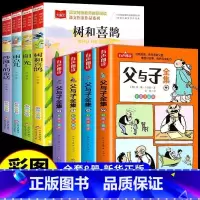 [全8册]金波四季美文+父与子 [正版]金波四季美文美绘注音版全4册雨点儿树和喜鹊一二三三四年级阅读