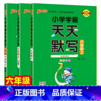 [默写+计算]2本-人教版 六年级上 [正版]2025春小学学霸天天默写天天计算六年级上册下册人教版同步练习册语文数学6