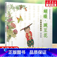 蝴蝶·豌豆花 [正版]蝴蝶豌豆花书中国经典童诗金波著3-6-8岁小学生一二年级启发精选童诗绘本系列冰心儿童文学儿童书早教
