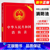 [正版]2024 新版中华人民共和国消防法 实用版 中国法制出版社 消防法条文解读消防法规文件行政法规法律书籍