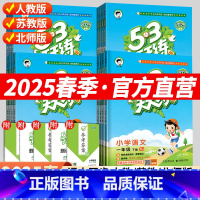[4本套]天天练语数+全优卷语数(人教版) 六年级上 [正版]2025春新版53天天练二年级下册一年级三四五六年级上下册