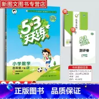 数学[人教版] 四年级下 [正版]2024新版53天天练四年级下册数学人教版同步作业训练人教版53小学一课一练测试卷寒假