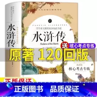 水浒传[完整120回 942页] [正版]水浒传全一册原著120回版名师导读带批注文言文版原著原版完整无删减版施耐庵著九