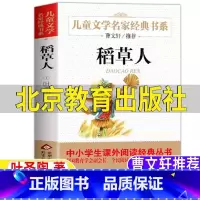 稻草人 [正版]稻草人书小学生青少年三年级四年级上下册通用必读叶圣陶原著课外书曹文轩快乐读书吧插画版儿童文学类书系北京教