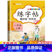[一年级上册]同步练字帖 一年级上 [正版]字贴小朋友一年级上册字帖练字帖看拼音写词语小学生一年级练字帖每日一练人民教育