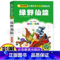 [正版]绿野仙踪小书虫系列注音版小学生幼儿童一二三年级必读上下册通用必读课外书大全集彩图美绘插画版北京教育出版社刘敬余