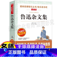 [正版]鲁迅杂文全集精选文创作品小说小学生青少年三四五六年级初中生课外书彩图插画名师导读带批注无障碍精读版天地出版立人