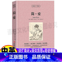 简爱[中英文版] [正版]简爱英文原版书籍中文版英语版中英文双语对照英汉互译青少年初中生七八九年级高中生必读世界经典名著