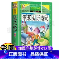 [正版]洋葱头历险记二三年级小学生必读罗大里儿童文学全集完整无删减彩图美绘插画名师导读带批注读后感黑龙江美术出版社好孩