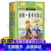 [正版]汤姆索亚历险记完整版注音马克吐温原著幼儿园小学生儿童一二三年级必读课外书彩图美绘名师导读批注黑龙江美术出版好孩