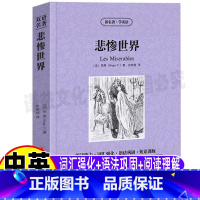 [正版]悲惨世界原版中英对照英文版原著雨果双语版英汉互译读名著学英语系列青少年初中高中生必读经典文学课外书吉林出版社集