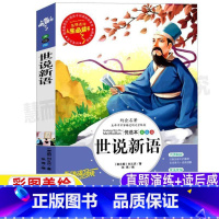 [正版]世说新语青少年小学生版文言文译注白话文新注精读版刘义庆原著三四五六年级课外书彩图美绘带翻译名师批注山东美术出版