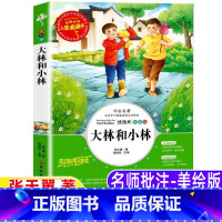 [正版]大林和小林五年级六年级文学类课外书张天翼原著完整版名师导读带批注无障碍阅读彩图美绘三四五六年级课外书小学5-6