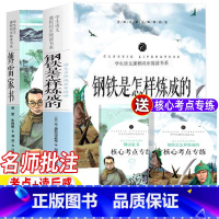 傅雷家书+钢铁是怎样炼成的 [正版]傅雷家书和钢铁是怎样炼成的开明出版社名师导读带批注完整无删减版配套考点人教版配套阅读