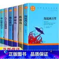 [全6册]海底+机器岛+神秘岛+格兰特+八十天+地心游记 [正版]凡尔纳科幻小说全集海洋三部曲科幻三部曲儒勒凡尔纳著经典