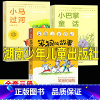 [全3册]小马过河+小巴掌童话+笨狼的宠物 [正版]笨狼的故事笨狼的宠物湖南少年儿童出版社汤素兰著注音版小马过河彭文席著