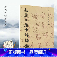 [正版]大唐王居士砖塔铭历代碑帖法书选16开毛笔软笔楷书练字帖初学者入门法帖唐代书法作品集墨迹临摹文物出版社