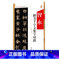 [正版]智永楷书千字文集字对联中国历代名碑名帖集字系列丛书陆有珠毛笔字帖书法临摹古帖附简体旁注点评概述