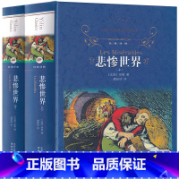 [正版]经典译林 悲惨世界书原版原著雨果著完整版无删减 上下2册精装版 译林出版社 世界名著小说书籍青少年版初中生高中