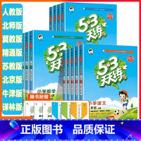 [进阶4本]53天天练语数+53全优卷 语数人教版 六年级下 [正版]2025版新53天天练语文数学英语一二三四五六年级