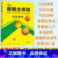 新概念英语 语法强化1 [正版]新概念英语 语法强化1第一册英语初阶 同步语法强化训练 语法强化练习讲解测试