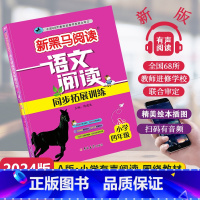 [1课1练]语文同步阅读A版 小学四年级 [正版]2024新版新黑马阅读语文阅读同步拓展训练A版小学四年级通用小学生4年