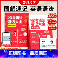 [全2册]小学必考语法速记大全 小学通用 [正版] 小学必考语法速记大全小学通用三四五六年级人教版记背英语语法高频常考点