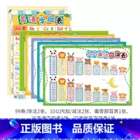 学前启蒙挂图套装(7张) 小学通用 [正版]易蓓启蒙英语字母表小学英语26个字母表零基础视频有声教学跟读口语发音大小写标