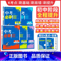 [必刷题]语数英物化5本 初中通用 [正版]2025中考语文数学英语物理化学政治历史地理生物人教版初中解题有法初三九年级