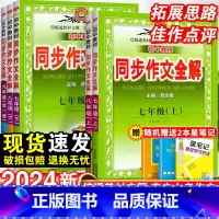同步作文全解·语文 九年级/初中三年级 [正版]2024初中同步作文全解七八九年级上下册高分作文素材范文精选初中语文作文