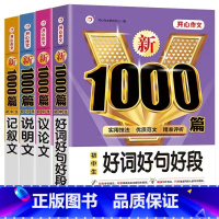 [4本套]议论文+记叙文+说明文+好词好句好段 初中通用 [正版]2024初中好词好句好段大全1000篇七八九年级作文高