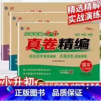 [2025新]语文+数学+英语 毕业升学真题卷 小学升初中 [正版]2025新小学毕业升学真卷精编语数英全国通用小学六年