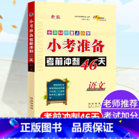 语文 [正版]2024小考考前冲刺46天小学语文六年级下册全套必刷题人教版全国校小升初名校冲刺总复习知识大集结练习专项训