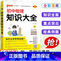 [正版]初中物理知识大全 初二初三89八九年级中考总复习物理辅导资料书 初中物理基础知识手册中考物理初中物理复习资料绿