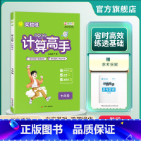 数学 七年级/初中一年级 [正版]2024年秋 初中数学计算高手七年级通用版 初一数学7年级通用版练规范性练速度练准确率