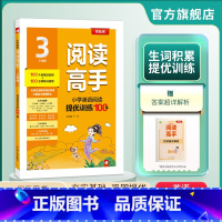 英语 小学三年级 [正版]2024新版 小学英语阅读高手三年级 3年级小学英语阅读提优训练100篇80篇主题阅读20篇期