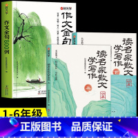 [全3册]作文金句+读名家散文学写作 小学通用 [正版]作文金句800例八百例 小学生素材句子积累优美段落写作方法与技巧