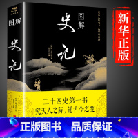 [正版]史记全册书籍司马迁原著全集精讲初中生高中生青少年版白话全本全注全译文白对照中华书局白话文文言文版老师历史类选读