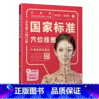 [正版]国家标准穴位挂图(女性真人修订版)睢明河 女性正面视角背面视角侧面视角针灸挂图经络穴位使用图册经腧穴定位按摩穴