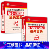 [正版]山香2022国家教师资格考试用书 中学通关宝典 全套2本掌中宝口袋书小宝典 过关宝典全套2本