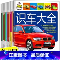早教大书系列全套10册 [正版]汽车书籍儿童识车大全 车标志大全 幼儿汽车书3一6岁认识车标的书三岁宝宝书本早教绘本益智