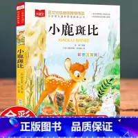 小鹿斑比 [正版]小鹿斑比彩图注音版语文阅读 一年级二年级三年级课外阅读书籍绘本 6-7-8岁儿童文学动画故事小学生亲子