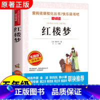 红楼梦 无障碍精读版 [正版]红楼梦小学生版五年级下册快乐读书吧 青少年版本原著完整版白话文 小学四五六年级课外书必读阅