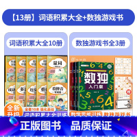 [全13册]词语积累大全+数独 小学通用 [正版]词语积累大全训练与词语解释一二三年级语文知识手册四字重叠词多音字词近反