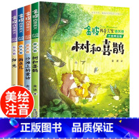 [4本]金波四季美文 [正版]金波四季美文全套4册注音版 树和喜鹊 小学生阅读 二年级必读课外书经典童话儿童诗选小学一年