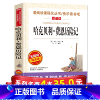 [正版]哈克贝利费恩历险记 书小学生初中生青少年版课外阅读必读书籍世界经典文学名著原著原版小学中文 哈克贝利芬恩历险记