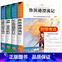 [正版]全套4册 汤姆索亚历险记 原著 小学版 鲁滨逊漂流记 鲁滨孙 快乐读书吧六年级下册必读课外书阅读书籍经典书目