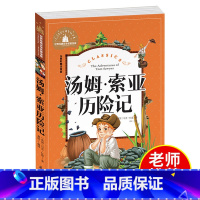 [正版]汤姆索亚历险记 马克吐温著 彩图小学生课外阅读书籍二年级三年级必读儿童读物6-7-8-9-10岁带拼音故事书世